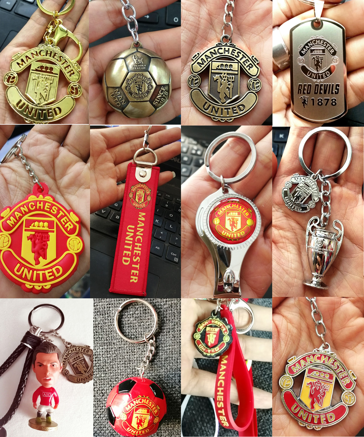 Móc khóa Manchester united